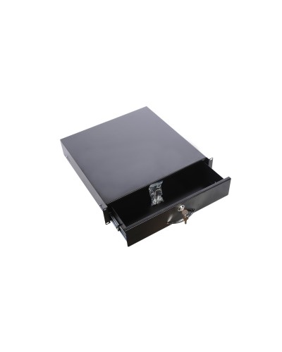 ТСВ-Д-2U.450-9005. Полка (ящик) для документации 2U. ЦМО в Новошахтинске
