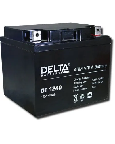 Delta DT 1240. Аккумулятор герметичный свинцово-кислотный. Delta в Новошахтинске
