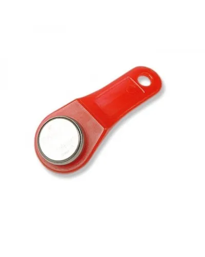 RW 1990 SLINEX (красный). Ключ электронный Touch Memory с держателем. SLINEX в Новошахтинске