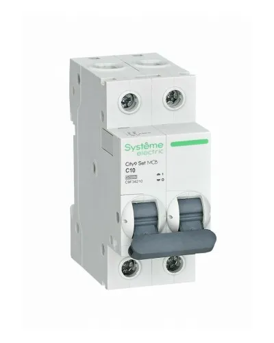 City9 Set 2P 10А 4.5kA С (C9F34210). Автоматический выключатель. Systeme Electric в Новошахтинске