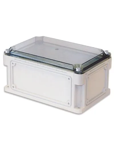 Корпус RAM box 600х300х146, высота крышки 21 мм, IP67 (563211). Корпус с фланцами и прозрачной крышкой, без монтажной платы. ДКС в Новошахтинске