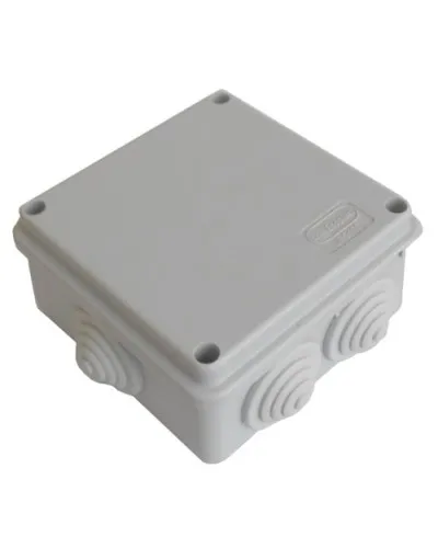 Коробка JBS100 100х100х55, 6 вых., IP55, серая (44007). Коробка монтажная. Экопласт в Новошахтинске